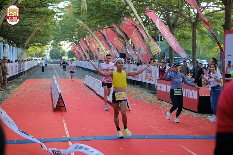 Race photo from Kediri Half Marathon 2024