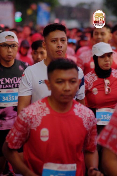 Race photo from Kediri Half Marathon 2025