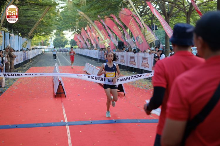 Race photo from Kediri Half Marathon 2024