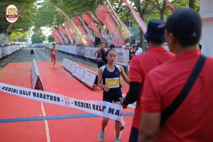Race photo from Kediri Half Marathon 2024