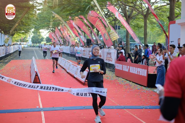 Race photo from Kediri Half Marathon 2024
