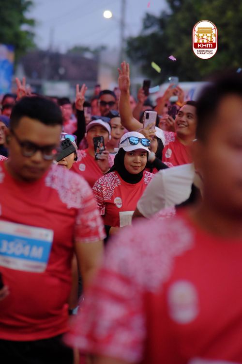 Race photo from Kediri Half Marathon 2025