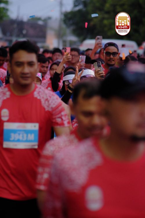 Race photo from Kediri Half Marathon 2025