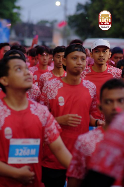 Race photo from Kediri Half Marathon 2025