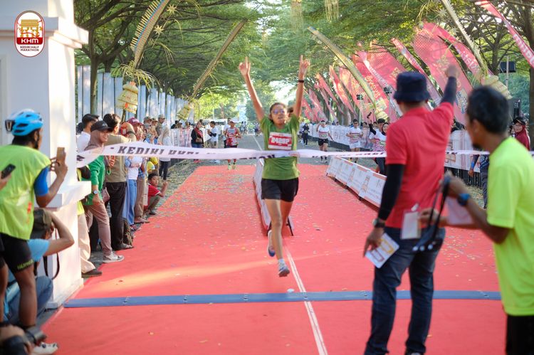 Race photo from Kediri Half Marathon 2024