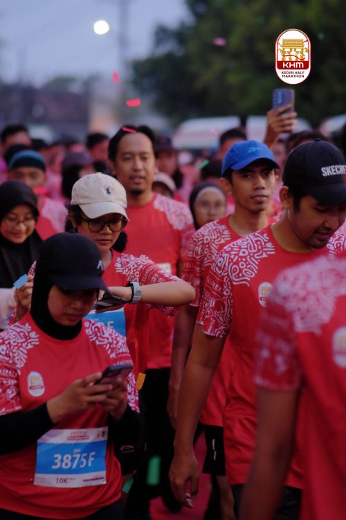 Race photo from Kediri Half Marathon 2025