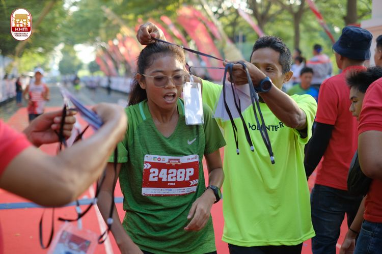 Race photo from Kediri Half Marathon 2024