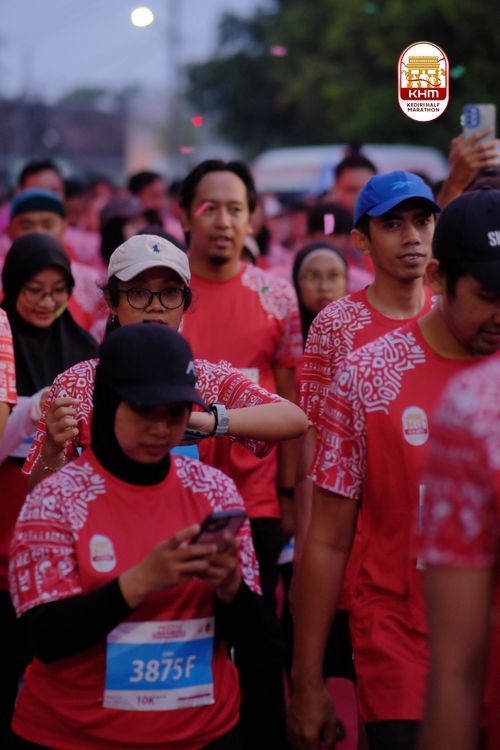 Race photo from Kediri Half Marathon 2025