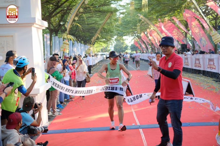 Race photo from Kediri Half Marathon 2024