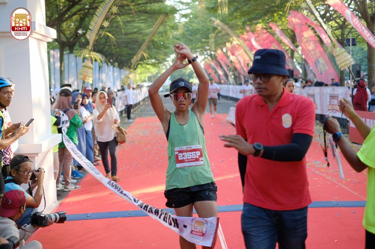 Race photo from Kediri Half Marathon 2024
