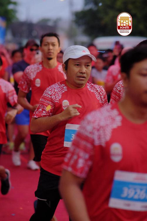 Race photo from Kediri Half Marathon 2025