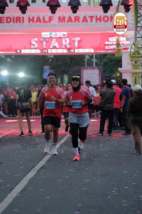 Race photo from Kediri Half Marathon 2025