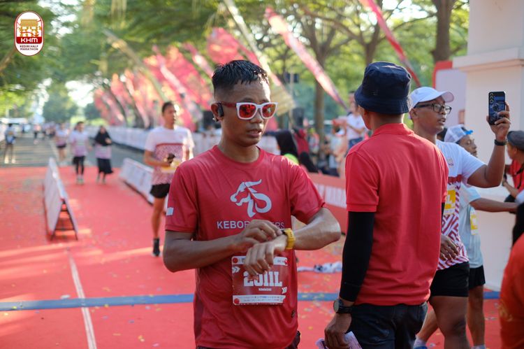 Race photo from Kediri Half Marathon 2024