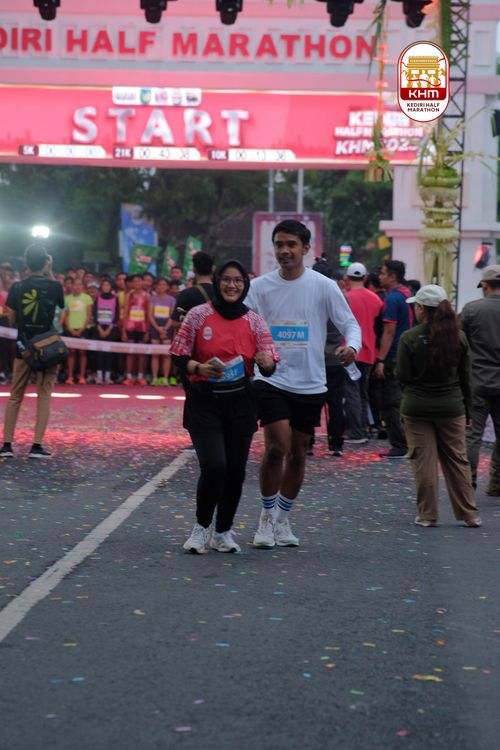 Race photo from Kediri Half Marathon 2025