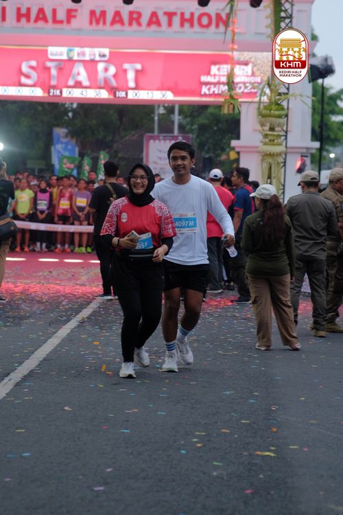 Race photo from Kediri Half Marathon 2025
