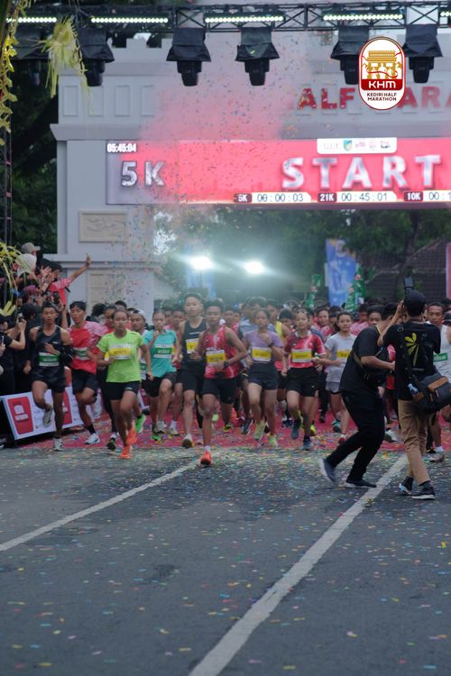 Race photo from Kediri Half Marathon 2025