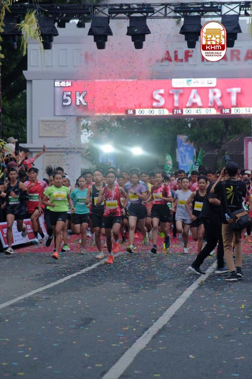 Race photo from Kediri Half Marathon 2025