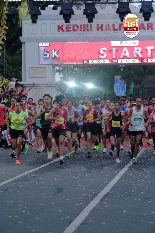Race photo from Kediri Half Marathon 2025