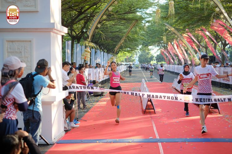 Race photo from Kediri Half Marathon 2024