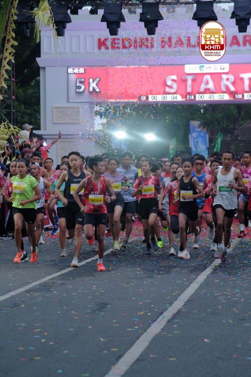 Race photo from Kediri Half Marathon 2025