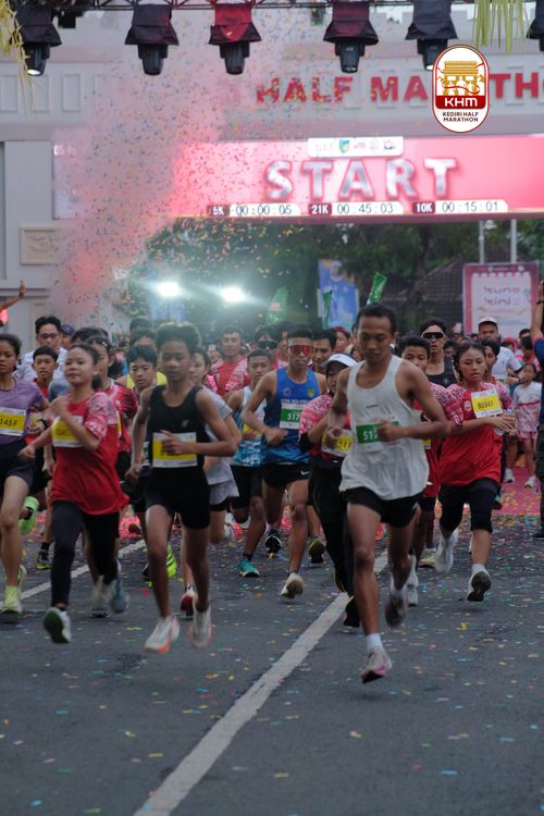 Race photo from Kediri Half Marathon 2025