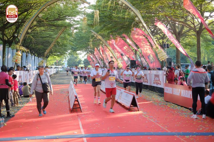 Race photo from Kediri Half Marathon 2024