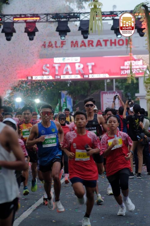 Race photo from Kediri Half Marathon 2025