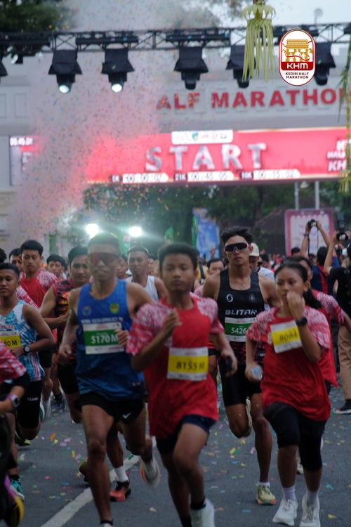 Race photo from Kediri Half Marathon 2025