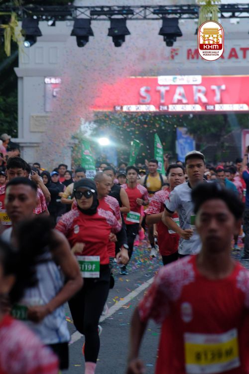 Race photo from Kediri Half Marathon 2025