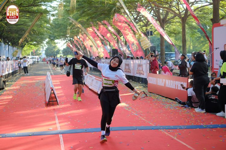 Race photo from Kediri Half Marathon 2024