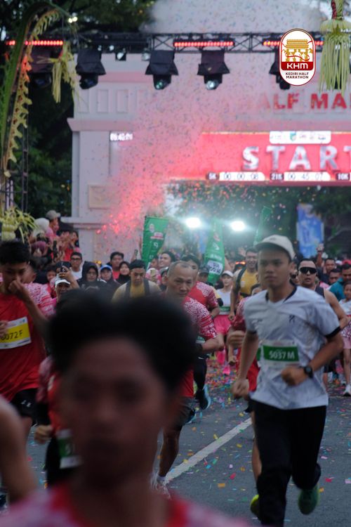 Race photo from Kediri Half Marathon 2025