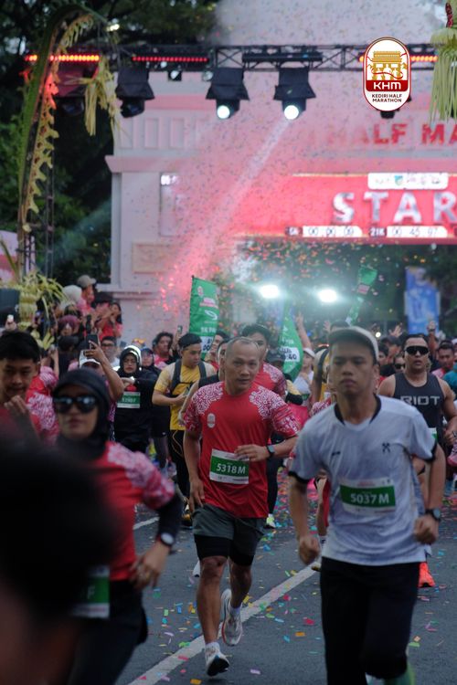 Race photo from Kediri Half Marathon 2025