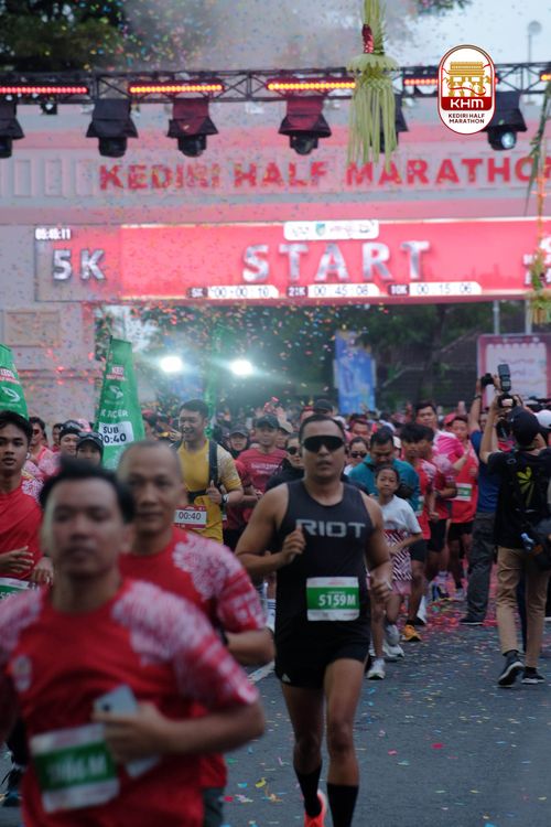 Race photo from Kediri Half Marathon 2025
