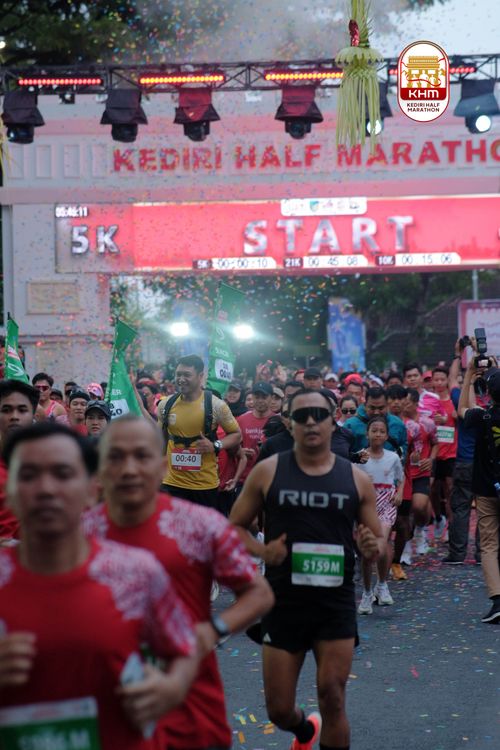 Race photo from Kediri Half Marathon 2025