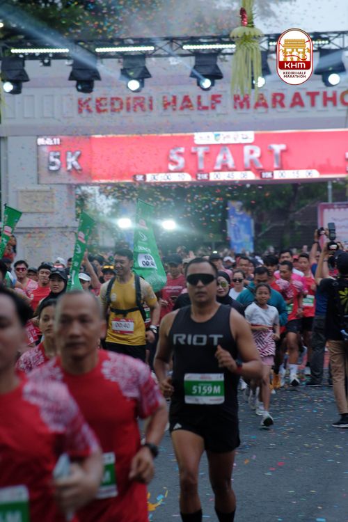 Race photo from Kediri Half Marathon 2025