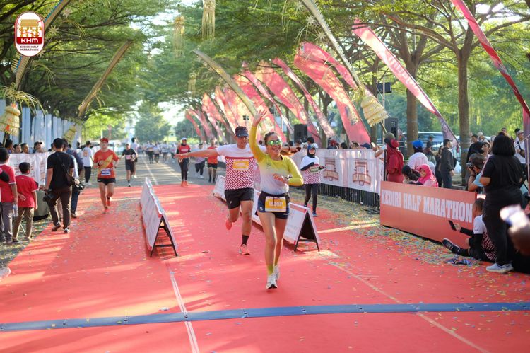 Race photo from Kediri Half Marathon 2024