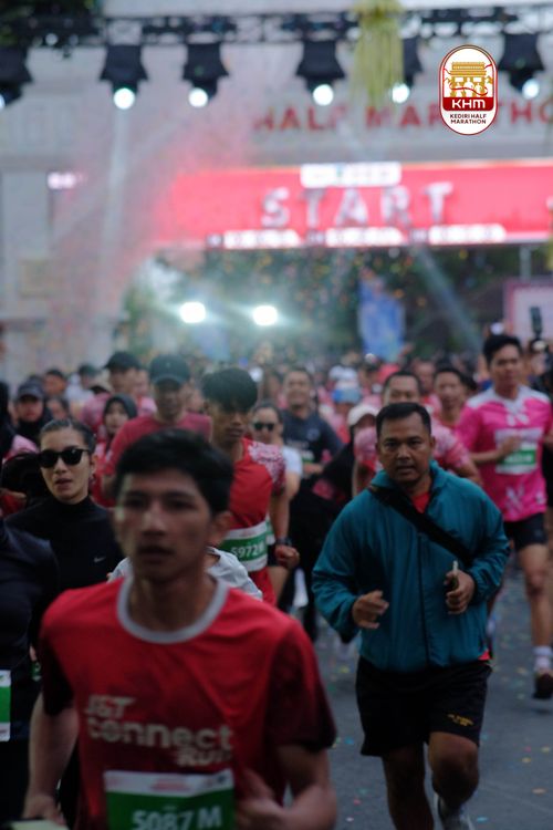 Race photo from Kediri Half Marathon 2025