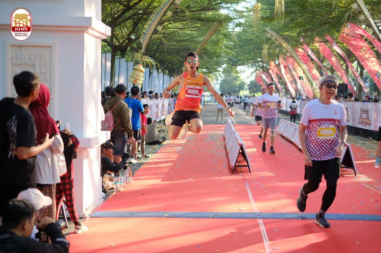 Race photo from Kediri Half Marathon 2024