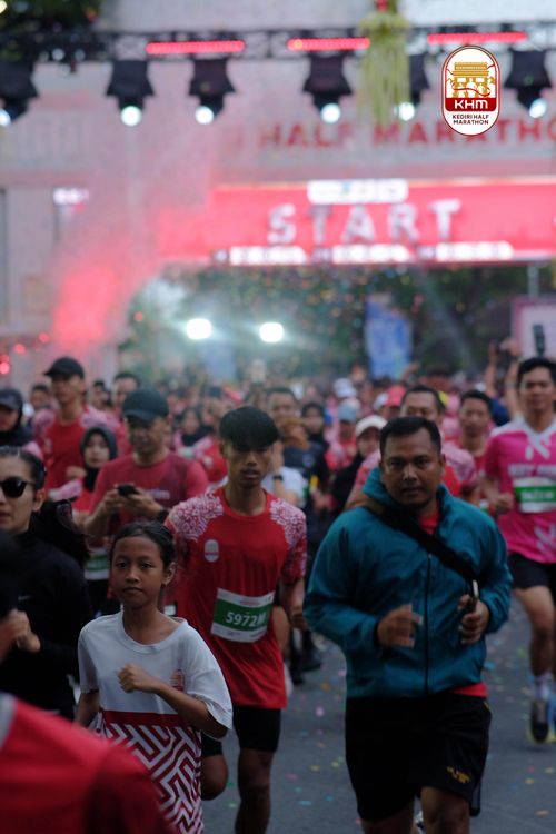 Race photo from Kediri Half Marathon 2025