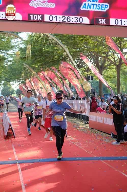 Race photo from Kediri Half Marathon 2024