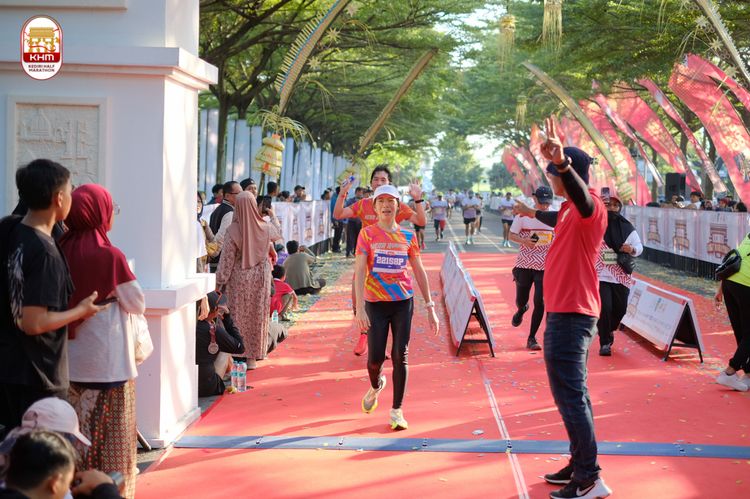 Race photo from Kediri Half Marathon 2024