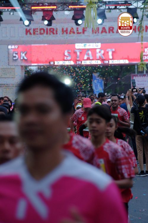 Race photo from Kediri Half Marathon 2025