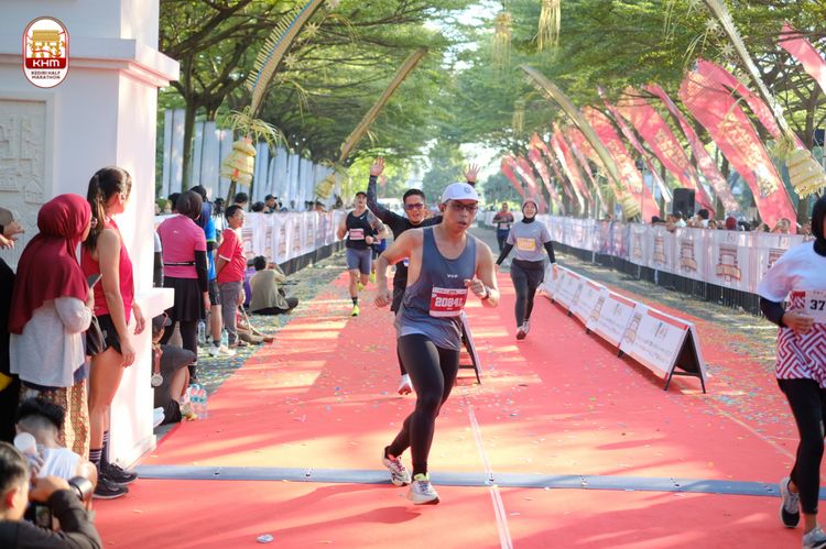 Race photo from Kediri Half Marathon 2024