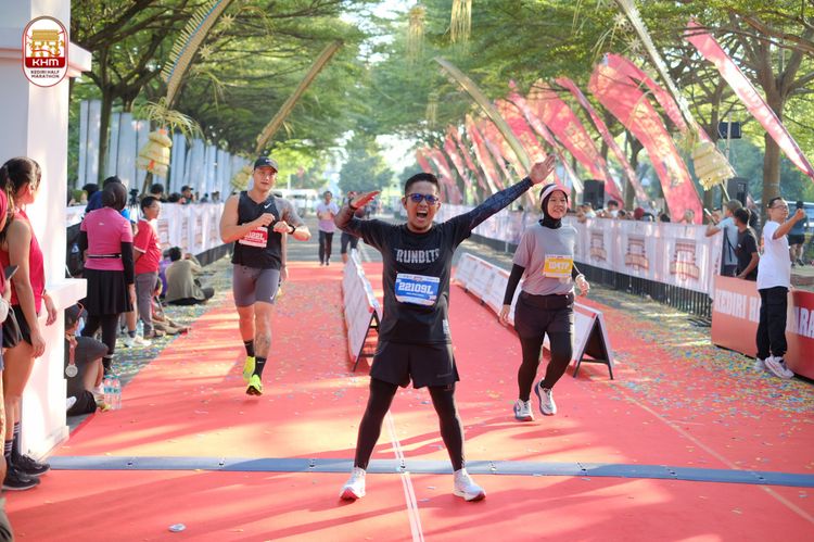 Race photo from Kediri Half Marathon 2024