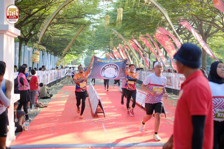Race photo from Kediri Half Marathon 2024