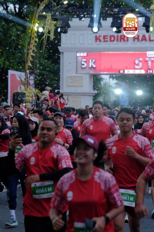 Race photo from Kediri Half Marathon 2025