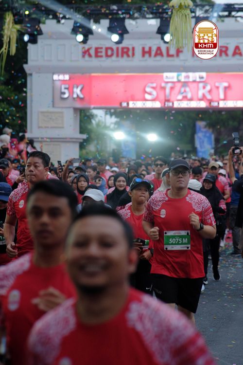 Race photo from Kediri Half Marathon 2025