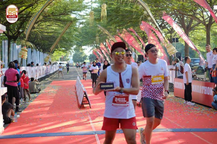 Race photo from Kediri Half Marathon 2024