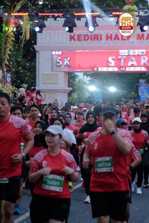 Race photo from Kediri Half Marathon 2025