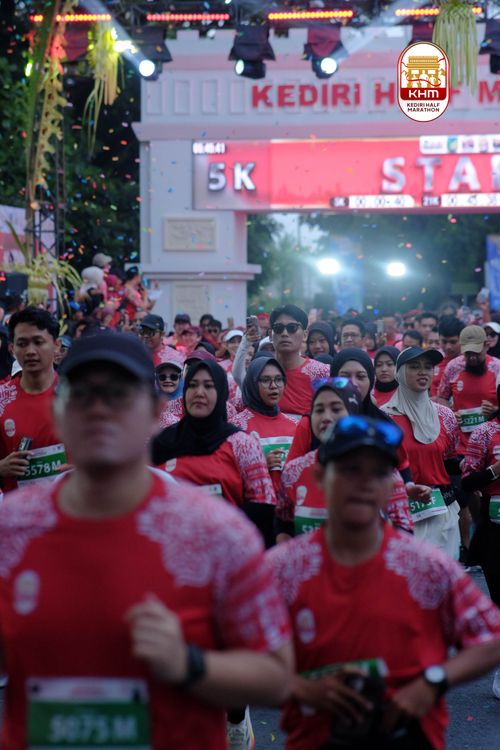 Race photo from Kediri Half Marathon 2025